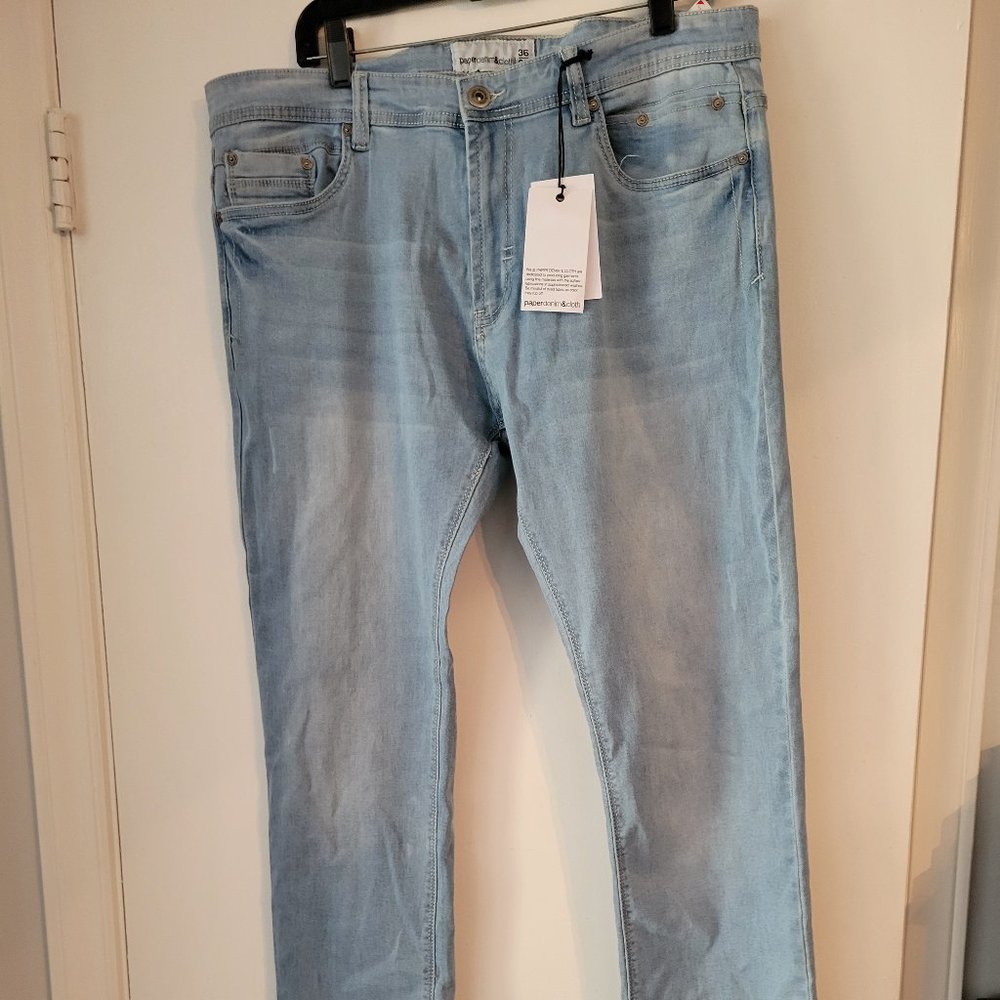 Men's Light Washed Denim
